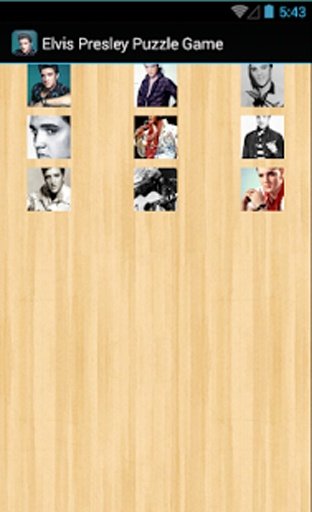 Elvis Presley Puzzle Game HD截图1