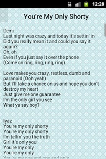 Demi Lovato Song Lyrics截图3