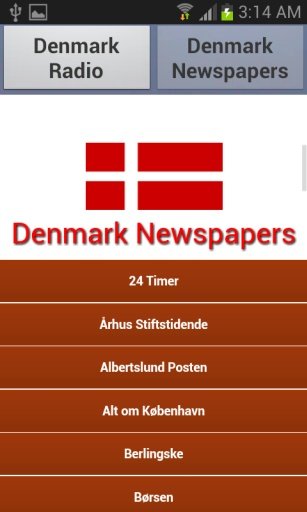 Denmark Radio and Newspaper截图1