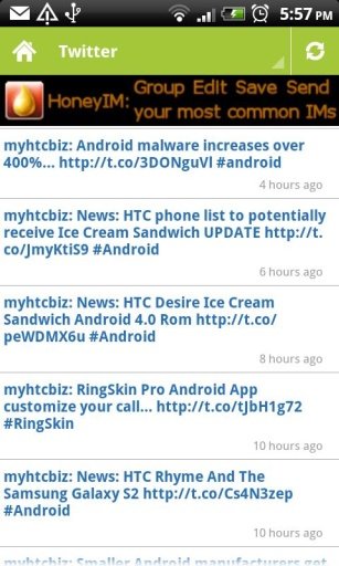 Android News / Support MyHTC截图3