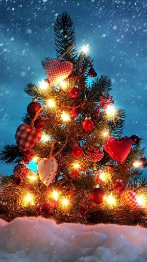 xmas tree live wallpaper截图2