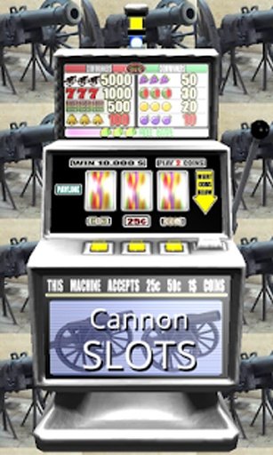 3D Cannon Slots - Free截图1