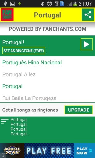 Portugal World Cup 2014 Songs截图5