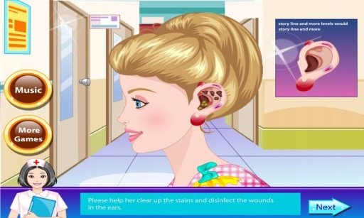 Ear Doctor - Kids Games截图2