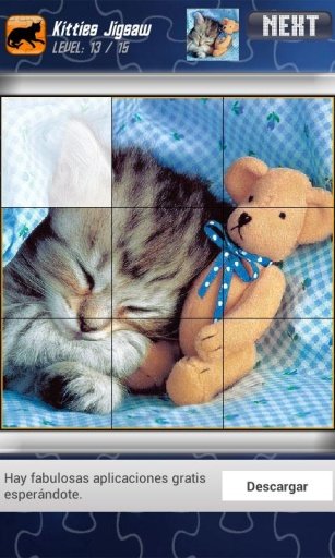 Kitties Jigsaw Wallpaper Game截图3