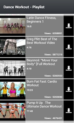 Dance fitness workout videos截图11