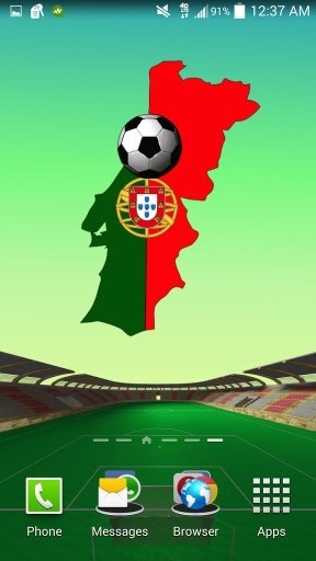 Portugal Football Wallpaper截图1