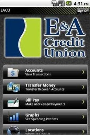 E&amp;A CU Mobile Banking截图2