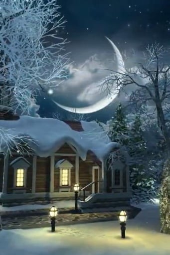 Winter Village 3D Live Wallpap截图3