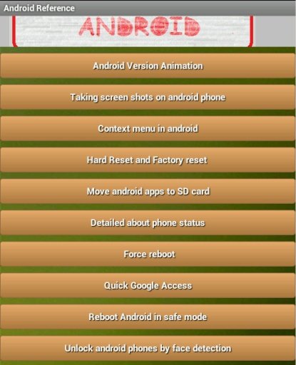 Android tricks tips hacks info截图4