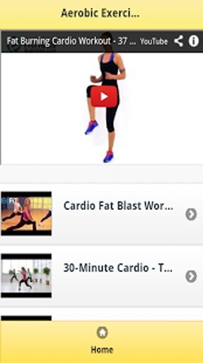 Aerobic Exercises Videos Free截图2