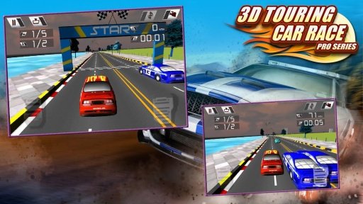 3D Touring Car Race Pro Series截图1