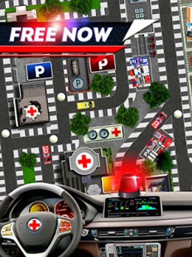 AMBULANCE - FREE PARKING GAMES截图5