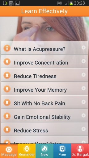 Brain Training Acupressure截图2