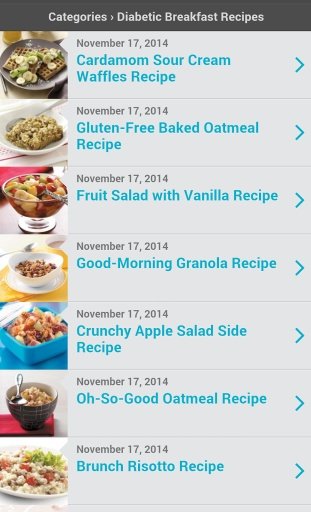 Diabetes Recipes Free截图5