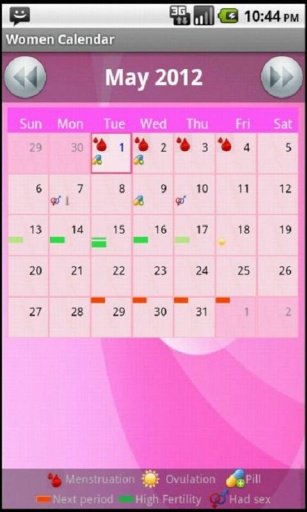 Women Menstrual Calendar截图1