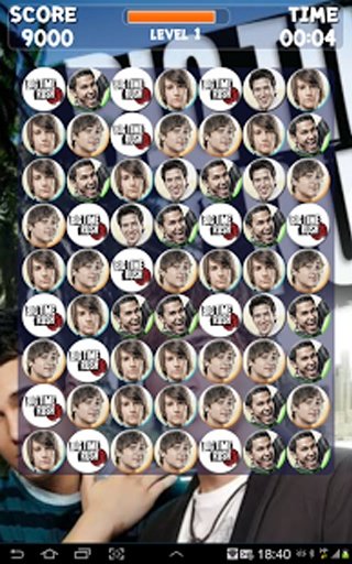 Big Time Rush Match Game截图2