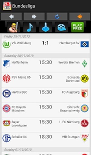 Bundesliga (Deutsch Fussball)截图7