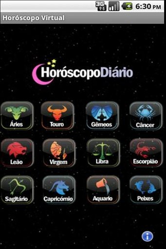 Hor&oacute;scopo Virtual截图1