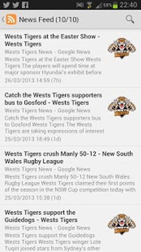 Wests Tigers News截图4