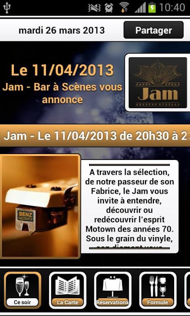 Jam - Bar &agrave; Sc&egrave;nes截图1