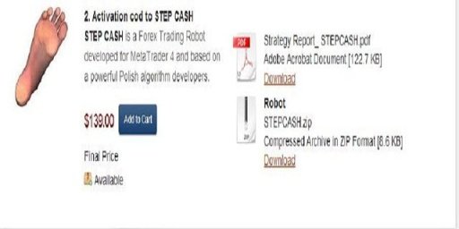 FOREX ROBOT STEPCASH截图1