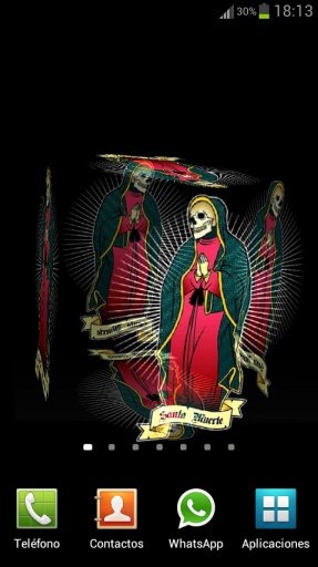 Santa Muerte 3D LWP截图4