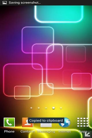 iOS 7 Rainbow Squares LWP截图2