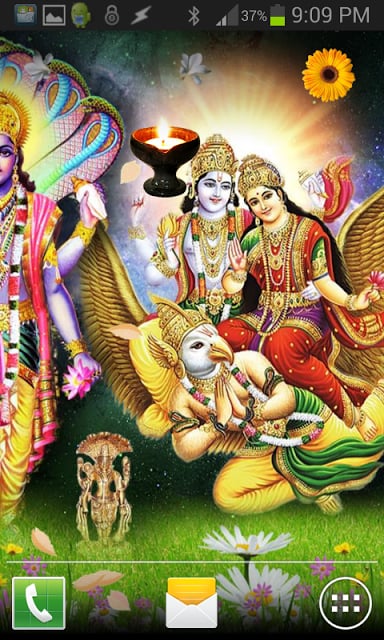 Lord VISHNU HQ Live Wallpaper截图1