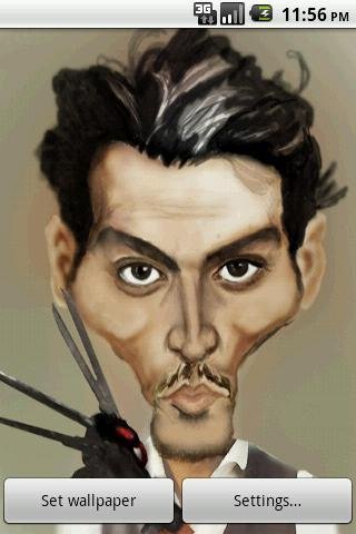 Johnny Depp Caricature L...截图2