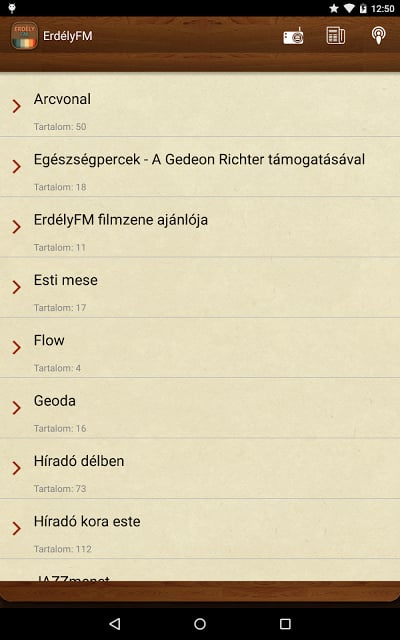 Erd&eacute;ly FM截图8