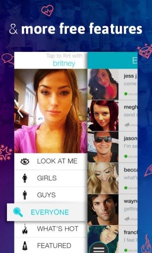 Flirt Chase free chat, videos截图1