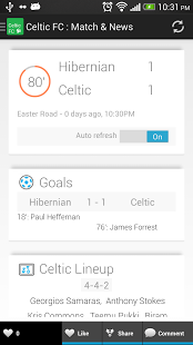 Celtic FC: Match &amp; News截图4