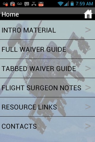 &quot;THE&quot; Waiver Guide - Army截图1