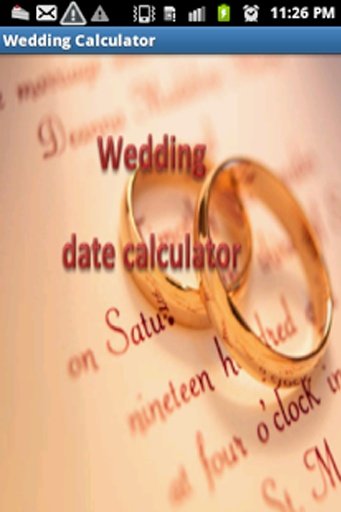 Wedding date Calculator截图6