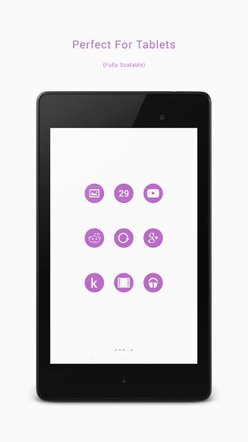 FlatCons Purple Icon Pack截图5