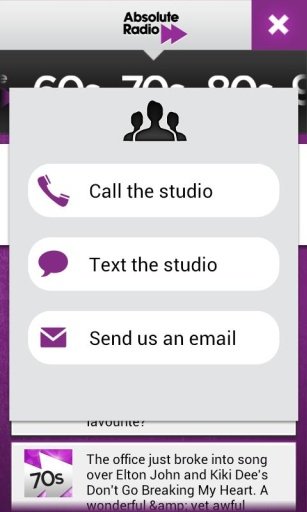 Absolute Radio TV App Remote截图6