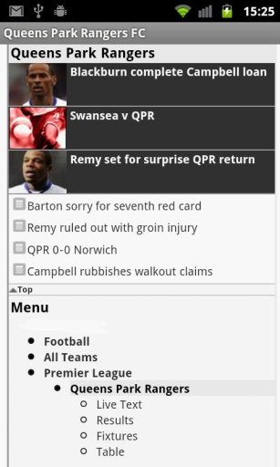 QPR FC News截图3