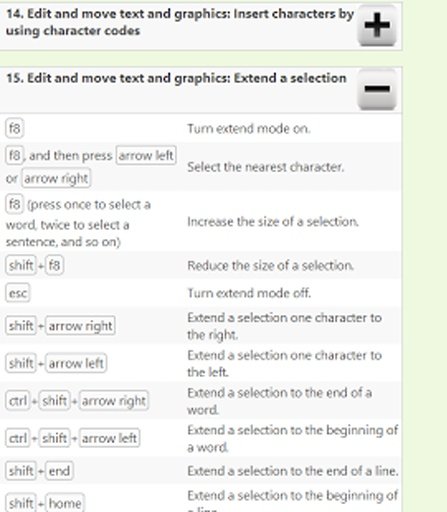 MS Word Keyboard Shortcuts截图1