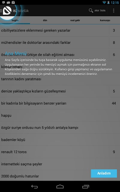 it&uuml; s&ouml;zl&uuml;k mobil截图1