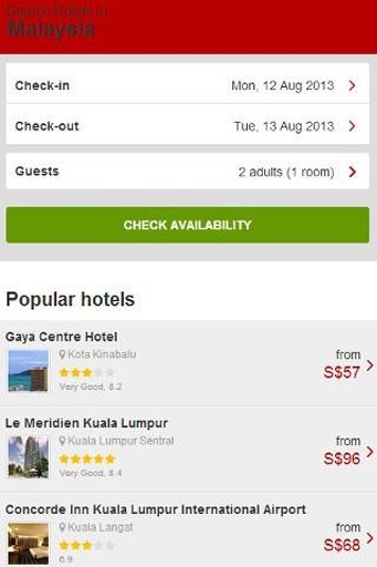 Malaysia Hotel Booking 80% off截图4