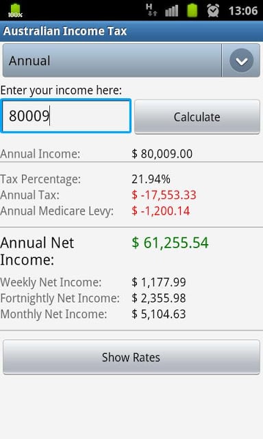 Australian Income Tax 2012截图4