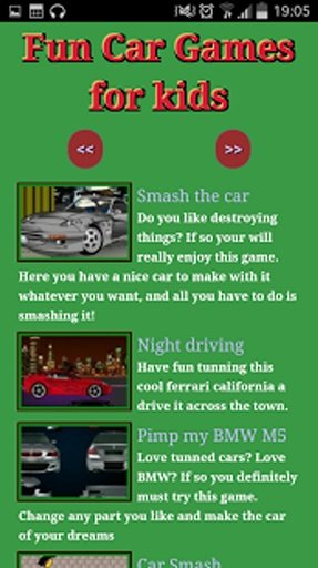 Fun Car Games for Kids截图3