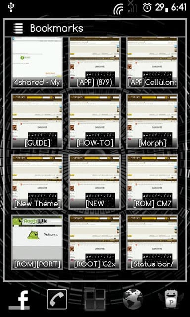 APW Theme DarkWidgets (Free)截图1