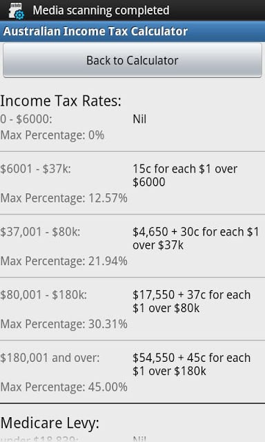 Australian Income Tax 2012截图3