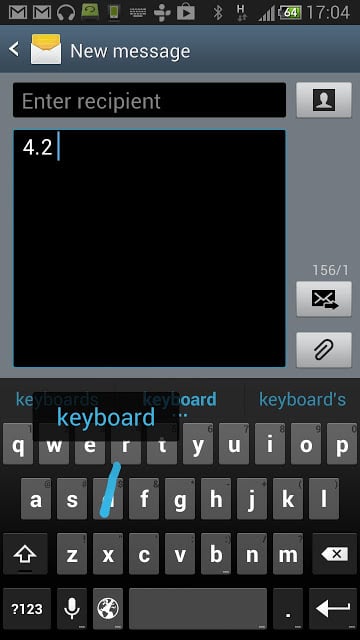 Jelly Bean 4.2 Keyboard截图1