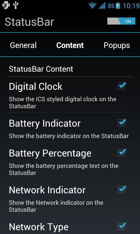 Jelly Bean StatusBar截图8