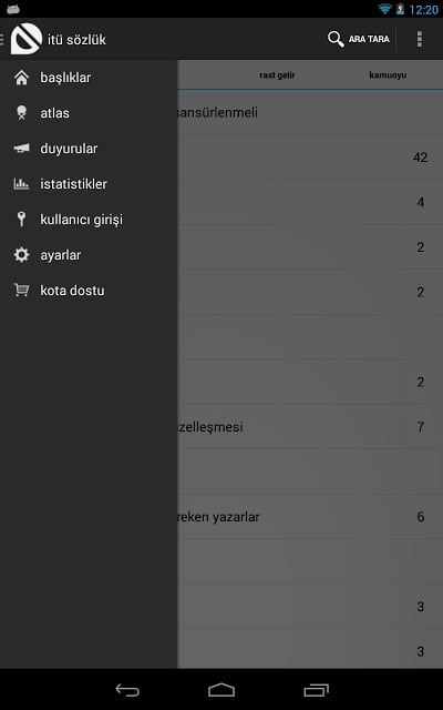 it&uuml; s&ouml;zl&uuml;k mobil截图8