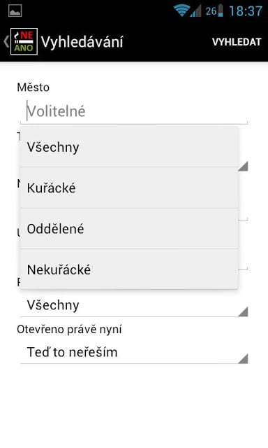 Kde se (ne)kouř&iacute;截图1