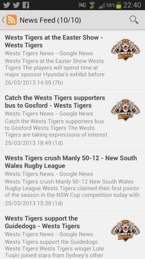 Wests Tigers News截图3